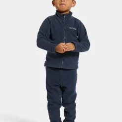 Didriksons Kids' Monte Full Zip 10 Navy