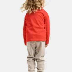 Didriksons Kids' Monte Full Zip 10 Paprika
