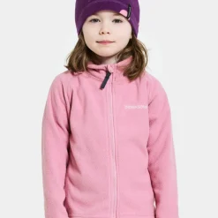 Didriksons Kids' Monte Full Zip 10 Light Heather Pink