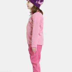 Didriksons Kids' Monte Full Zip 10 Light Heather Pink
