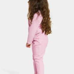Didriksons Kids' Monte Full Zip 10 Orchid Pink