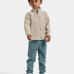Didriksons Kids' Monte Full Zip 10 Beach Beige