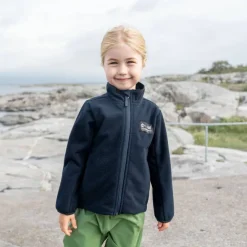 Didriksons Kids' Muskot Jacket Dark Night Blue