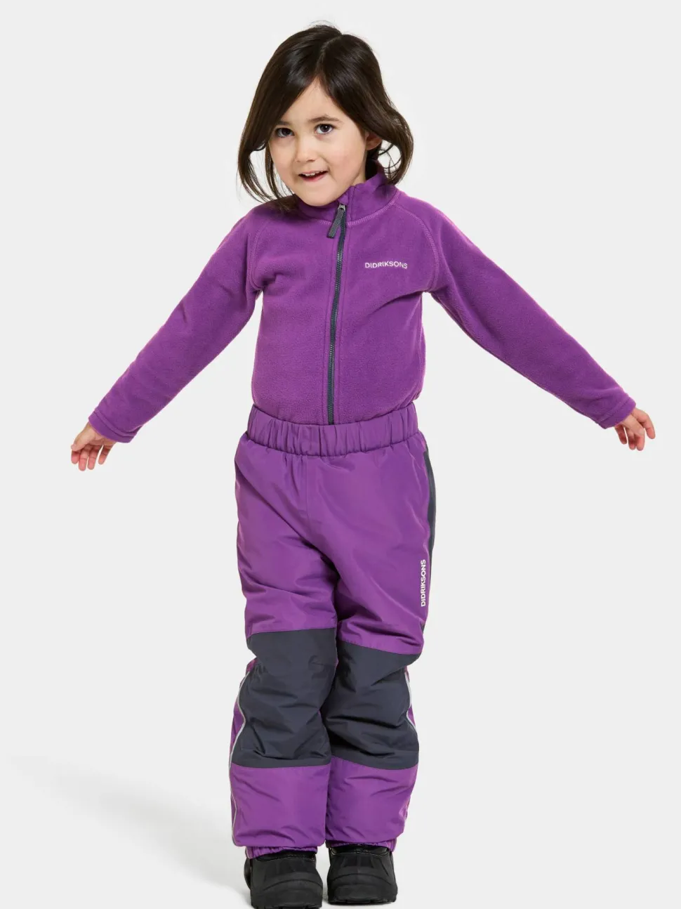 Didriksons Kids' Narvi Pant 2 Royal Purple