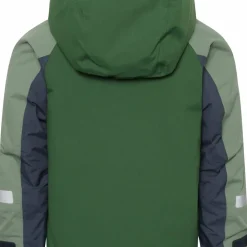Didriksons Kids' Neptun Jacket 4 Pine Green