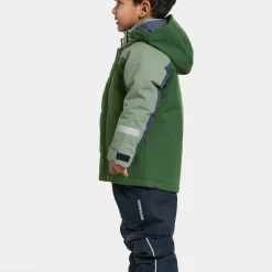 Didriksons Kids' Neptun Jacket 4 Pine Green
