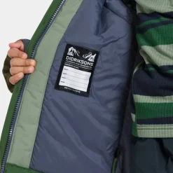 Didriksons Kids' Neptun Jacket 4 Pine Green