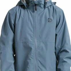 Didriksons Kids' Piko Jacket 9 Blue Fog