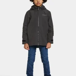 Didriksons Kids' Piko Jacket 8 Black