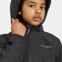 Didriksons Kids' Piko Jacket 8 Black