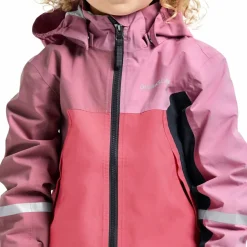 Didriksons Kids' Pilvi Jacket 2 Heather Pink