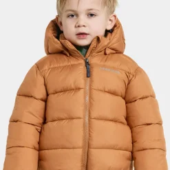 Didriksons Kids' Roxen Jacket Almond Tree