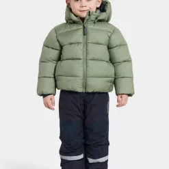 Didriksons Kids' Roxen Jacket Light Moss