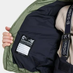 Didriksons Kids' Roxen Jacket Light Moss