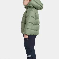 Didriksons Kids' Roxen Jacket Light Moss