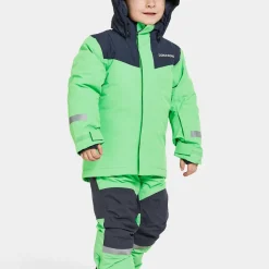 Didriksons Kids' Skare Set Dusty Lime