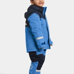 Didriksons Kids' Skare Set Sapphire Blue