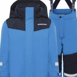 Didriksons Kids' Skare Set Sapphire Blue