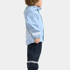 Didriksons Kids' Slaskeman Set 4 Light Sea Blue