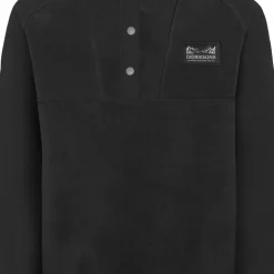 Didriksons Kids' Yokto Half Button 2 Black