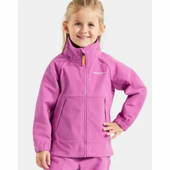 Didriksons Kids' Zea Stretch Jacket Radiant Purple