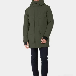 Didriksons Men's Drew Parka 8 Deep Green