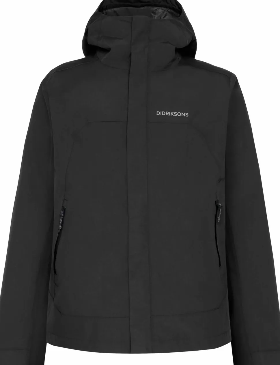 Didriksons Men's Grit Jacket 3 Solid Black