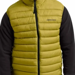 Didriksons Men's Marino Vest Yellow Pollen
