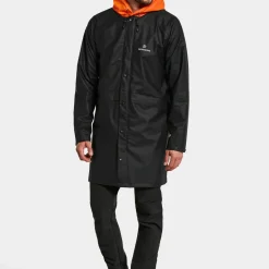 Didriksons Unisex Avon Parka Galon Black/Flame