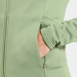 Didriksons Women's Anneli Full Zip 3 Light Moss