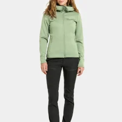 Didriksons Women's Anneli Full Zip 3 Light Moss
