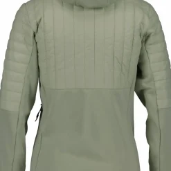 Didriksons Women's Annema Full Zip 6 Light Moss