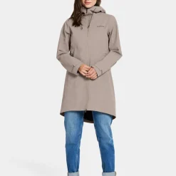 Didriksons Women's Bea Parka 6 Ash Brown