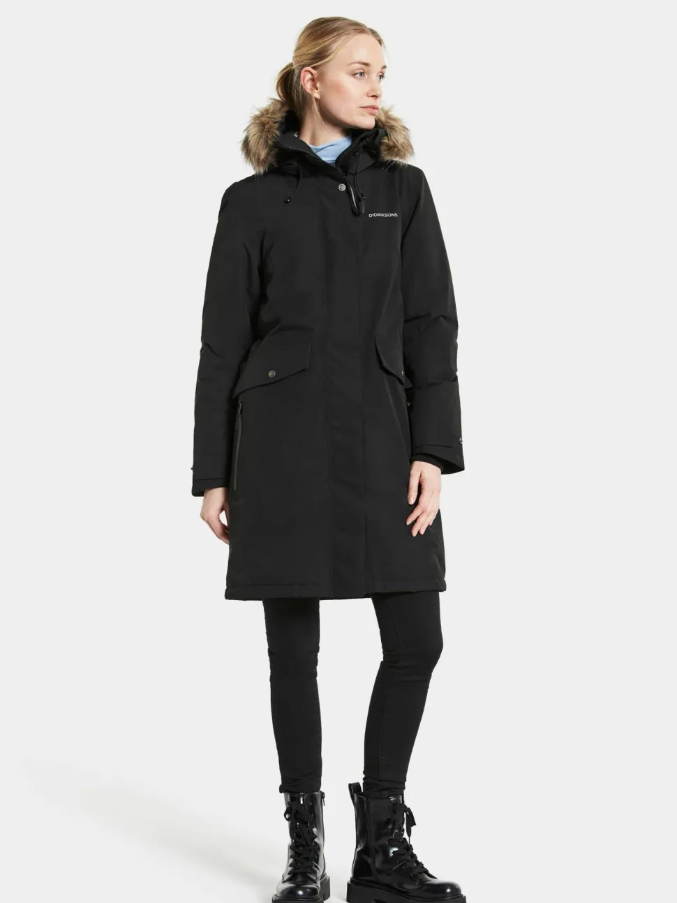 Didriksons Women's Erika Parka 3 Black