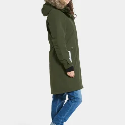 Didriksons Women's Erika Parka 3 Deep Green