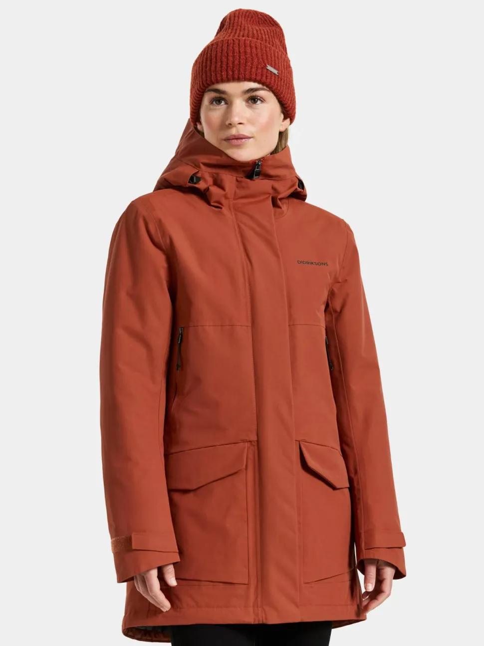 Didriksons Women's Frida Parka 7 Rust