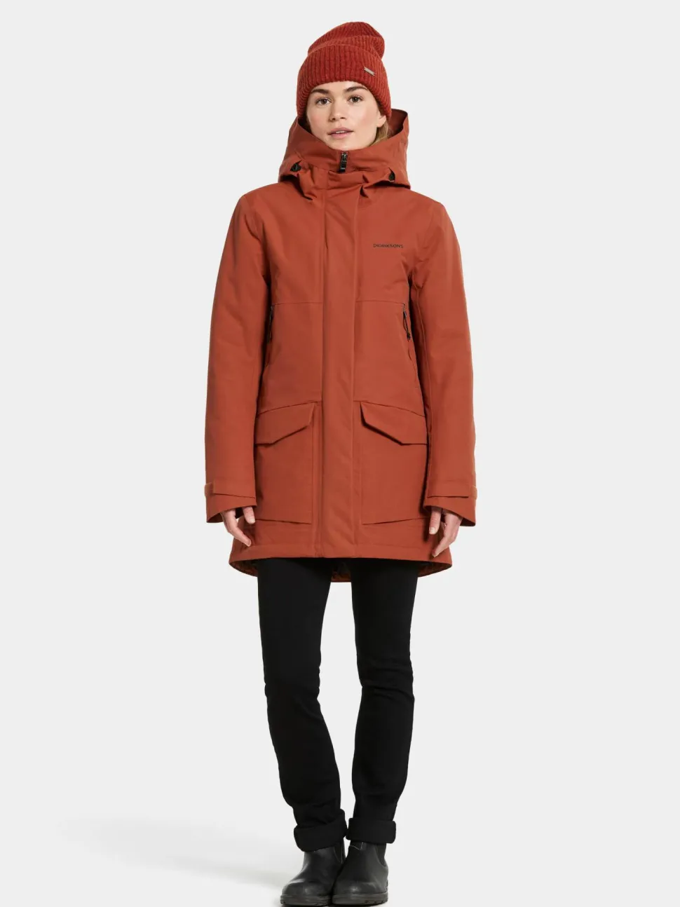 Didriksons Women's Frida Parka 7 Rust