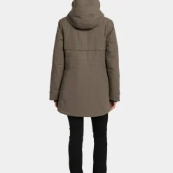 Didriksons Women's Frida Parka 7 Mocha Brown