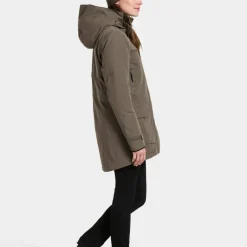 Didriksons Women's Frida Parka 7 Mocha Brown