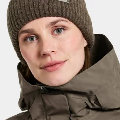 Didriksons Women's Frida Parka 7 Mocha Brown