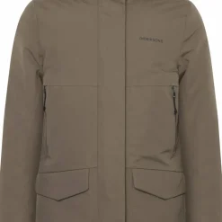 Didriksons Women's Frida Parka 7 Mocha Brown