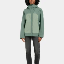 Didriksons Women's Grit Jacket 3 Dark Moss