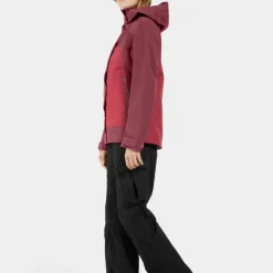 Didriksons Women's Grit Jacket 3 Anemon Red