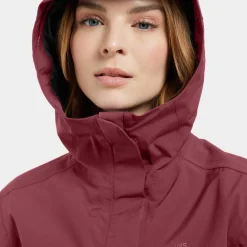 Didriksons Women's Grit Jacket 3 Anemon Red