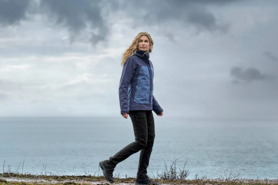 Didriksons Women's Grit Jacket 3 Blue Arcad