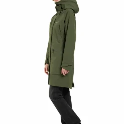 Didriksons Women's Ilma Parka 8 Deep Green