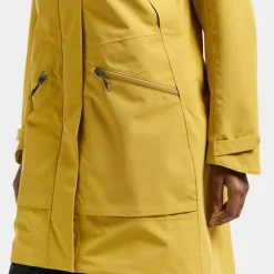Didriksons Women's Ilma Parka 8 Yellow Pollen