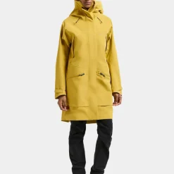 Didriksons Women's Ilma Parka 8 Yellow Pollen