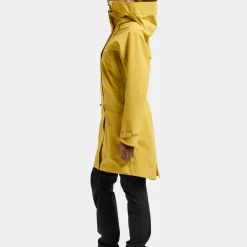 Didriksons Women's Ilma Parka 8 Yellow Pollen
