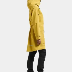 Didriksons Women's Ilma Parka 8 Yellow Pollen
